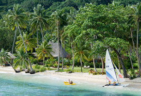 Honeymoon in Fiji at the Qamea Resort & Spa
