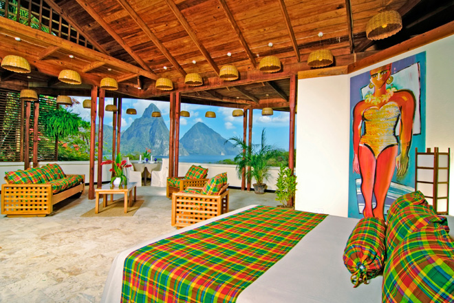 St. Lucia Luxury Resort Anse Chastanet - Room View