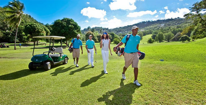 Luxury Golf Vacation in St. Lucia