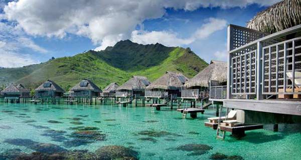 Overwater Bungalows Hilton Moorea