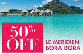 50 Percent Off Bora Bora Island Escape