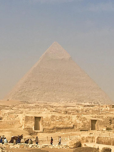 See the pyramids on your vacation to Egypt