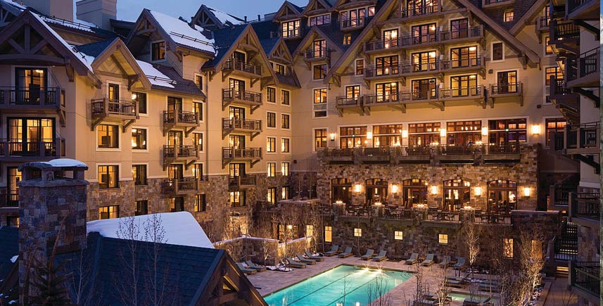 The Four Seasons Luxury Ski Resort and Spa in Vail, CO