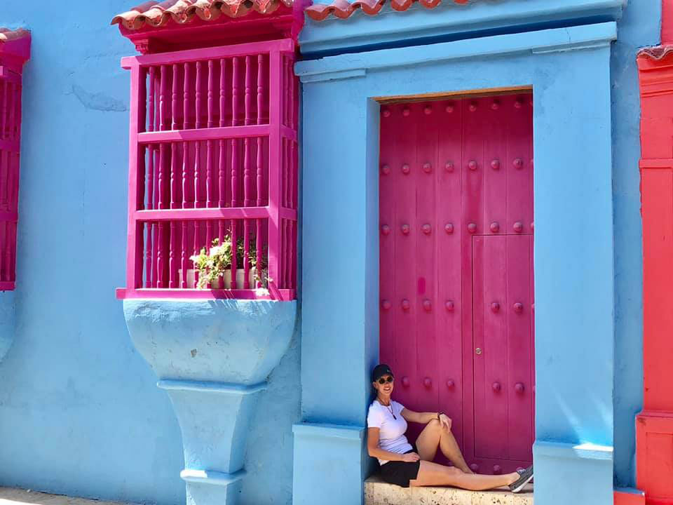 Just chilling in one of my new favorite cities - Cartagena, Colombia