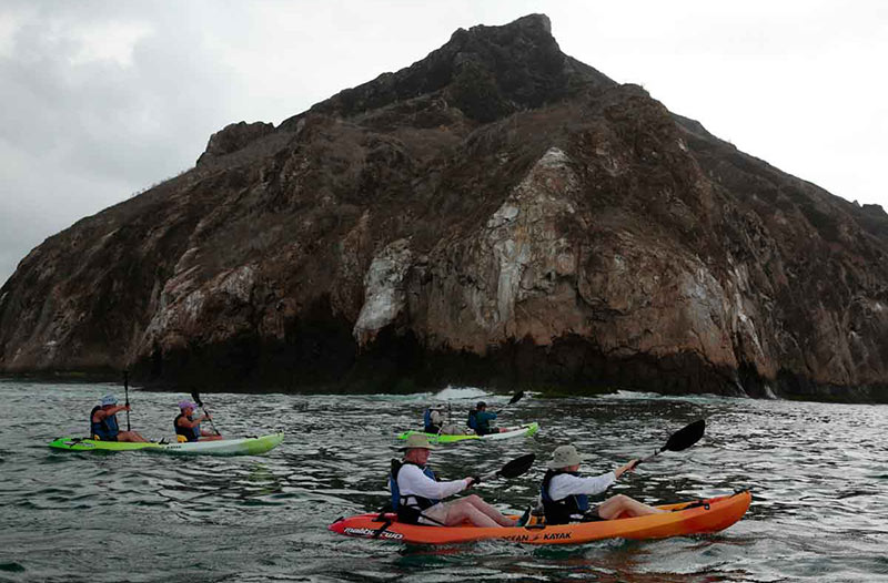 As adventure vacations should, an UnCruise Galapagos Island cruise is focused on experiencing life on the outside—rain or shine.