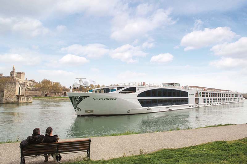 Uniworld River Cruises were named the World’s Best River Cruise Line by Travel + Leisure.