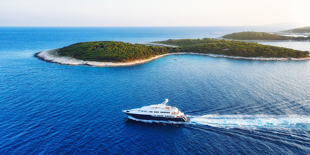 Yacht cruise croatia Adriatic sea